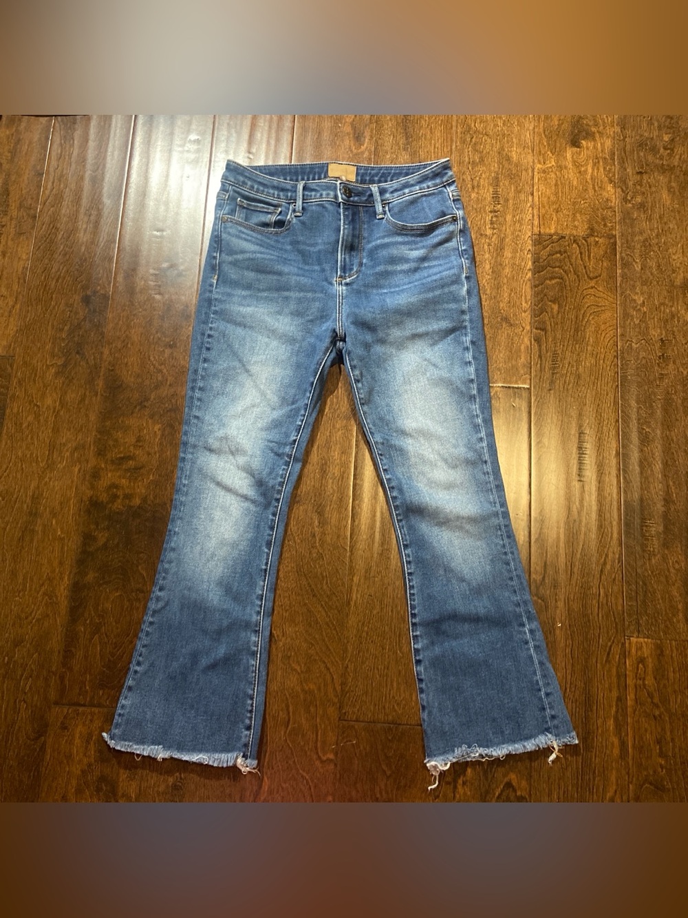 Driftwood Roxy cropped flare Jeans Size 27